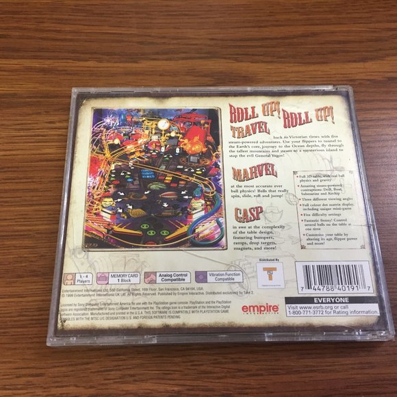 Pro Pinball: Fantastic Journey (Sony PlayStation 1, 1996) - Picture 3 of 5